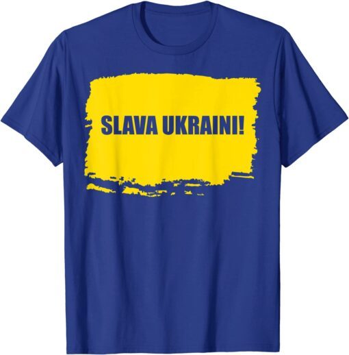 Support Ukraine I Stand With Ukraine Ukrainian Freedom Free Ukraine T-Shirt