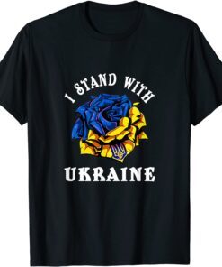 Support Ukraine I Stand With Ukraine Ukrainian Lover Save Ukraine T-Shirt