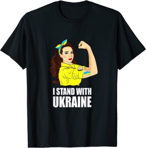Support Ukraine Strong I Stand With Ukraine 2022 Tee Shirt