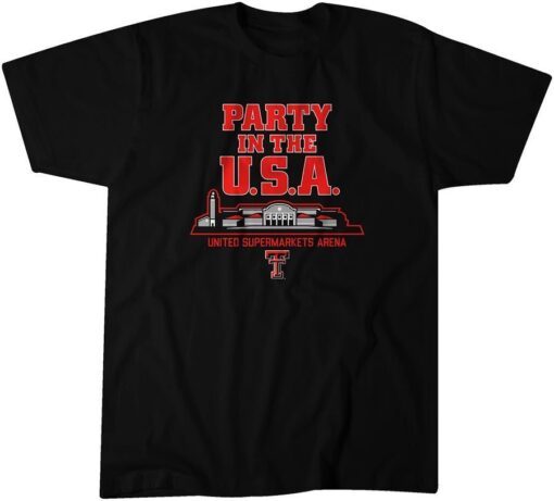 Texas Tech Party in the USA Tee Shirt