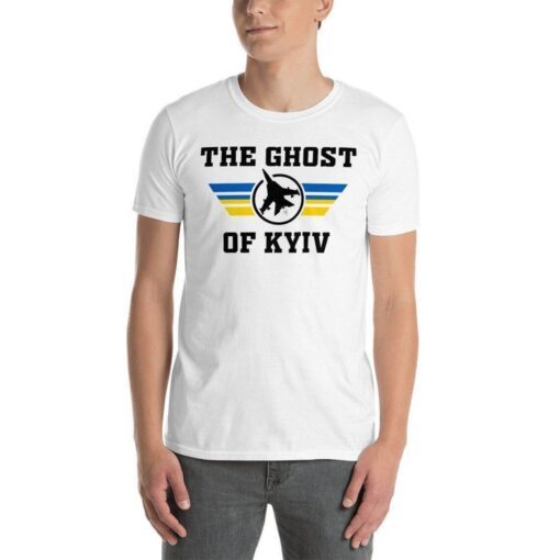 The Ghost Of Kyiv I Stand With Ukraine Fighter Pilot Tee Shirt