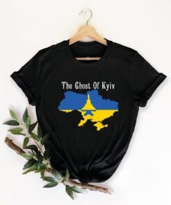Stop Putin The Ghost Of Kyiv Pray For Ukraine T-Shirt