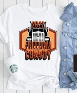 Truckers Freedom Convoy 2022 Thank you Truckers Tee Shirt