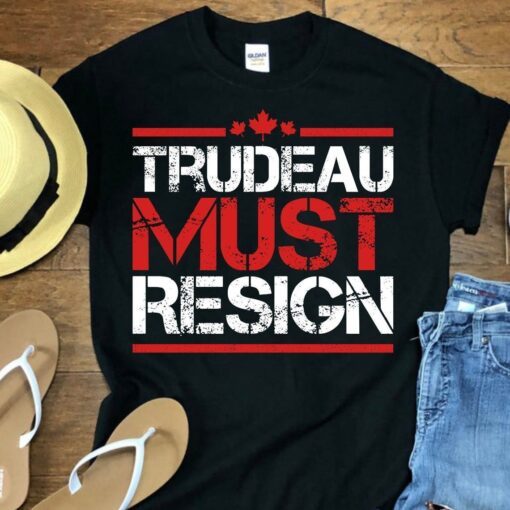 Trudeau Must Resign Freedom Convoy 2022 Tee Shirt