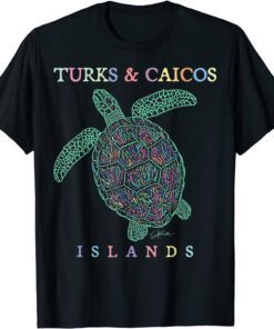 Turks & Caicos Islands Sea Turtle Tee Shirt