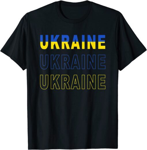 UKRAINE PRIDE I Stand With Ukraine Shirt