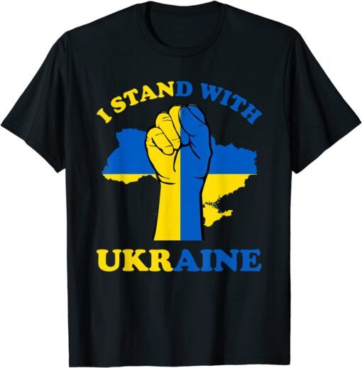 Ukraine Flag I Stand With Ukraine Peace Ukraine T-Shirt