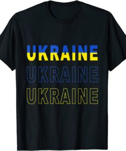 Ukraine Pride I Stand With Ukraine Peace Ukraine T-Shirt