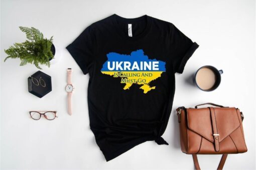 Ukraine is Calling and I Must Go Free Ukraine Shirt