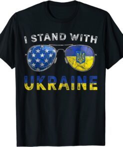 Fuck Putin Ukrainian Lover I Stand With Ukraine Sunglasses Shirt