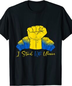 Ukrainian Lover I Stand With Ukraine Support Ukrainian Ukraine Strong T-Shirt