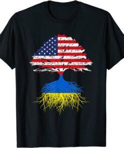 Ukrainian Roots American Grown Ukraine Free Ukraine Shirt
