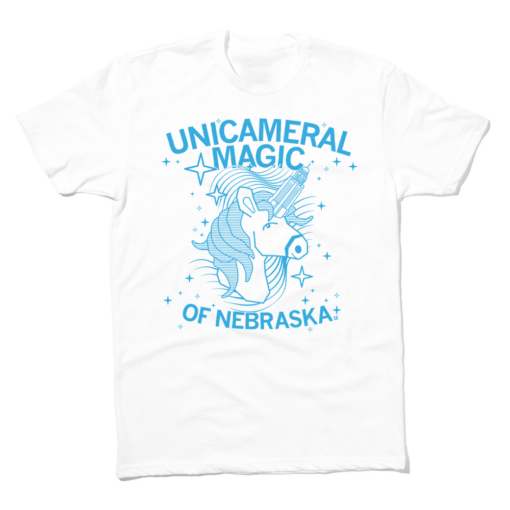 Unicameral Magic Of Nebraska Tee Shirt