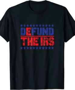 Vintage Defund The IRS Tee Shirt