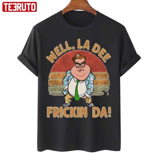 Vintage Well La Dee Frickin Da! Chris Farley Tee Shirt