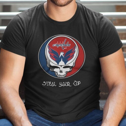 Washington Capitals Grateful Dead Steal Your Cup Tee Shirt