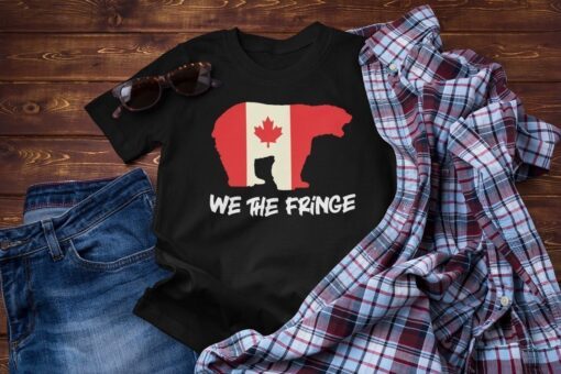 We the Fringe Canadian Truckers Canada Truck Tee Shirt