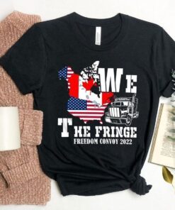 We the Fringe Freedom Convoy Small Fringe Minority Tee Shirt