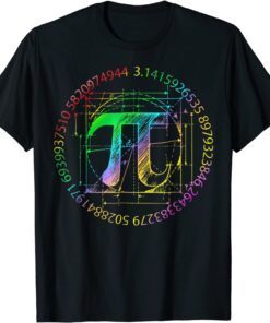 3.14 Pi Math Teacher Happy Pi Day Tee Shirt