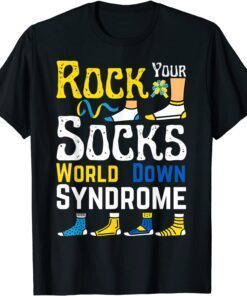 3.21 World Down Syndrome Day 2022 Awareness Socks Down Tee Shirt