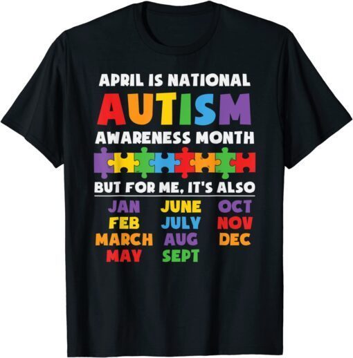 AUTISM AWARENESS Support Autism Tee Shirt