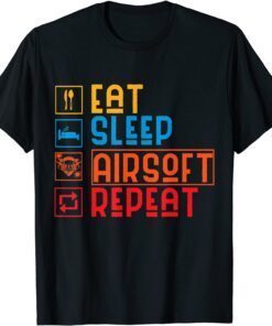 Airsoft Player Paintball Airsoft Team Tee Shirt