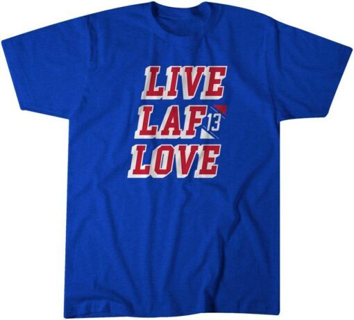 Alexis Lafreniere Live Laf Love Tee Shirt