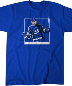 Auston Matthews The Shrug Tee Shirt