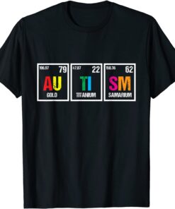 Autism Awareness Chemical Element Tee Shirt