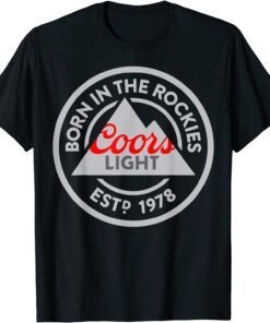 B.orn in The Rockies Coors Light Tee Shirt