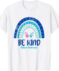 Be Kind Autism Awareness Month Tee Shirt