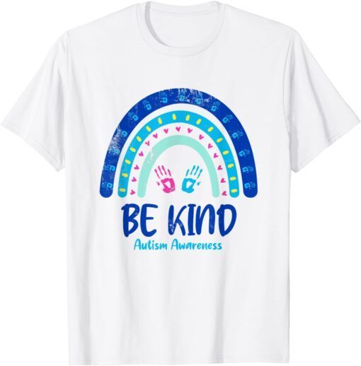 Be Kind Autism Awareness Month Tee Shirt