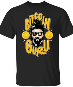 Bitcoin Guru Cloth face mask Tee Shirt