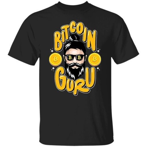 Bitcoin Guru Cloth face mask Tee Shirt