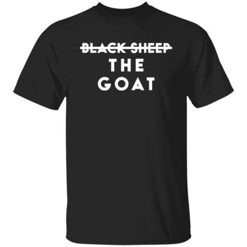 Black sheep the goat Tee shirt