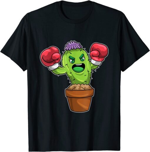 Cactus Boxer Boxing gloves Sports Tee Shirt