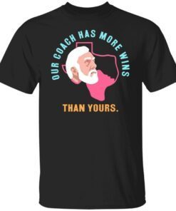 Campeche Collective Store Our Coach Has More Wins Than Yours Tee shirt