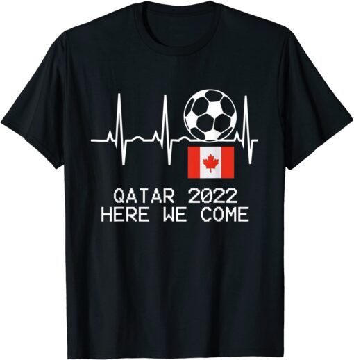 Canada Canadian National Football Team Soccer Lover Tee Shirt