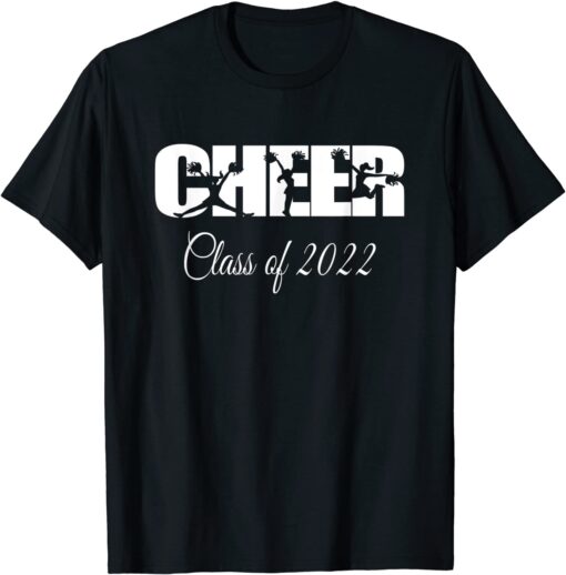 Cheer Senior 2022 Spirit Cheerleader - Cheerleading Tee Shirt