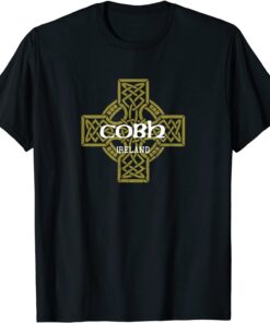 Cobh Cork Ireland Vintage Celtic Cross Tee Shirt