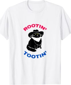 Cowboy Cat Rootin Tootin Cat Tee Shirt