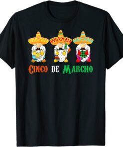 Cute Cinco De Marcho Cinco De Mayo Mexican Irish Tee Shirt