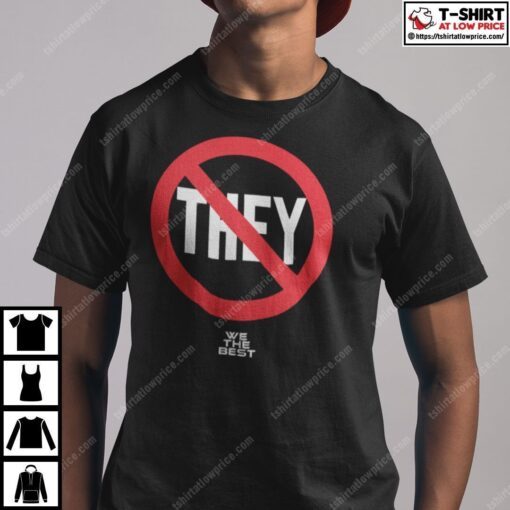 Dj Khaled They , DJ Khaled Anti Non Binary Tee Shirt