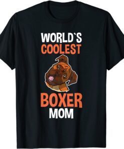 Dog Mother German Boxer Mom T-Shirt