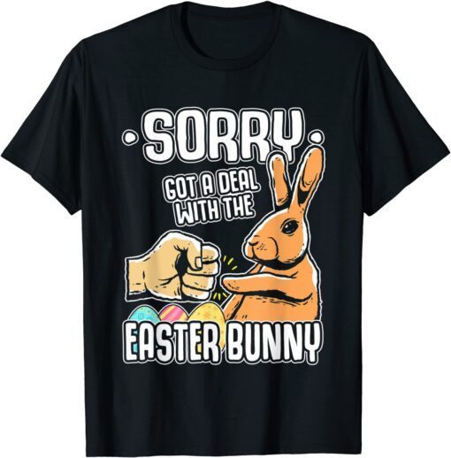 Easter Bunny Egg Hunting Egg Hunt Happy Easter Day Tee Shirt