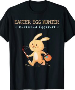 Easter Egg Hunter, Certified Eggspert Tee Shirt