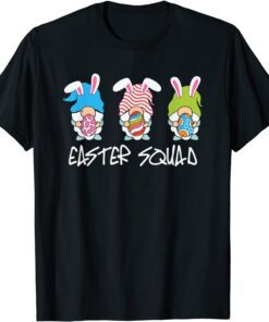 Easter Squad Gnomes Easter Day Bunny T-Shirt