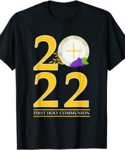 Eucharist Host Catholic My First Holy Communion 2022 Tee Shirt