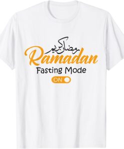 Fasting Mode Ramadan On Cool Islamic fasting Tee Shirt