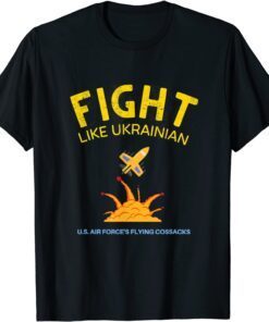 Stop Russian Fight Like Ukrainian Ukrainian Flag Ukrainians T-Shirt